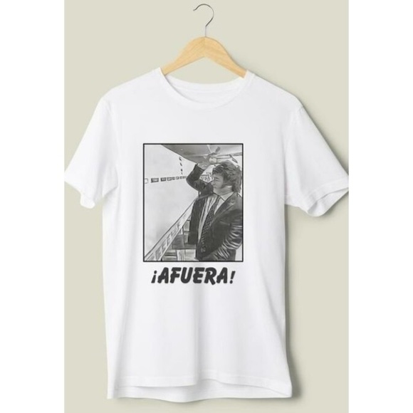 Tops - Javier Milei Afuera Tshirt